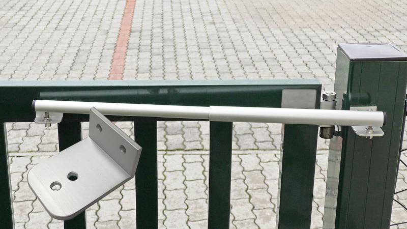 Gartentoschließer für Montagesituation 1